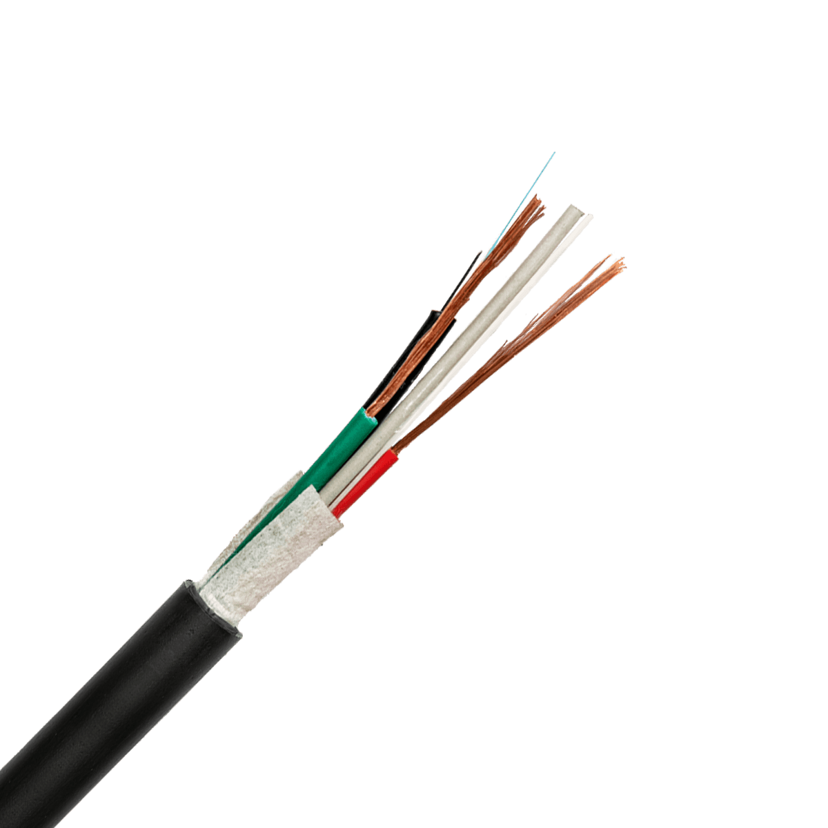 Optical/Lan Composite Cable