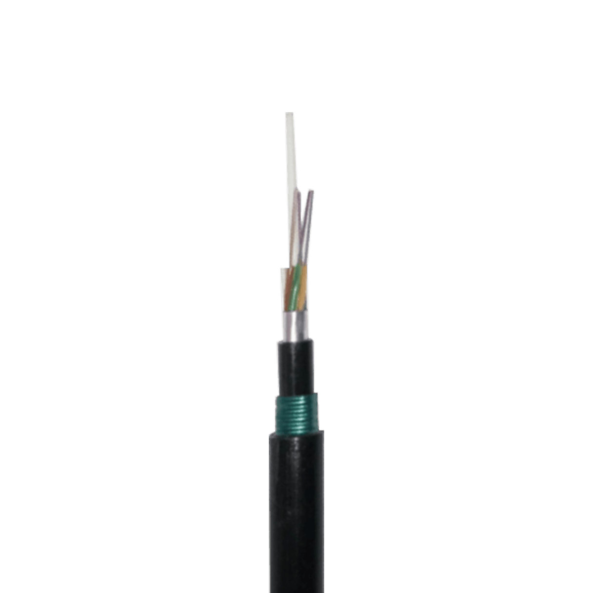 Standed Loose Tube Non-metallic Strength Member armored Cable